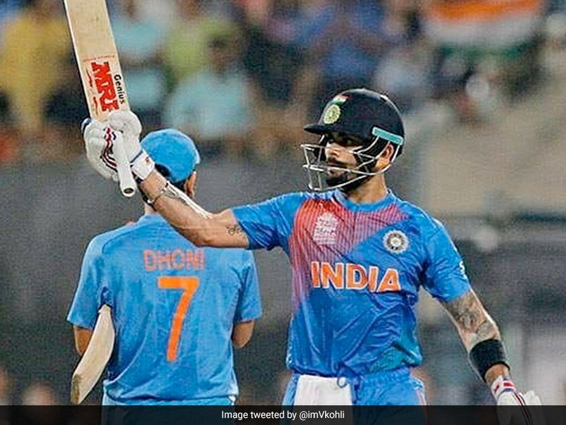"7+18": Virat Kohli Drops A Heart Emoji For MS Dhoni In Viral Post