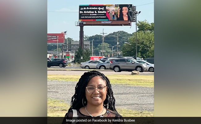 Proud US Woman Rents Billboard To Celebrate Daughter's Doctorate Degree