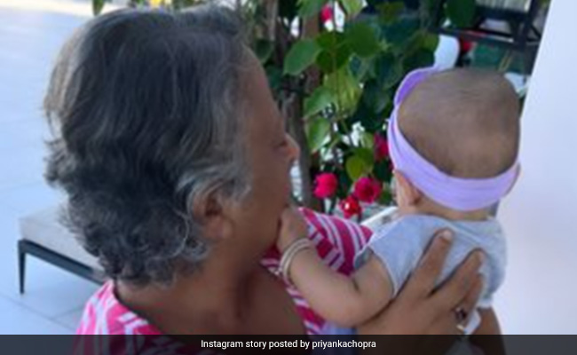 Priyanka Chopra Shares Adorable Pic Of Daughter Malti Marie With Her Grandmother