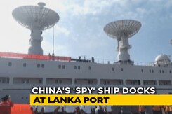 Chinese "Spy Ship" Docks At Lanka Port Amid Snooping Concerns In India Chinese "Spy Ship" Docks At Lanka Port Amid Snooping Concerns In India