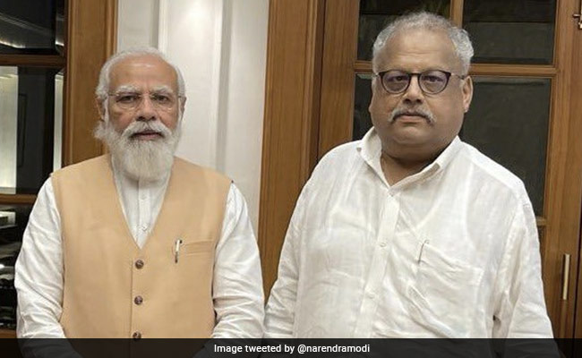 "Indomitable, Full Of Life": PM Modi Remembers Rakesh Jhunjhunwala