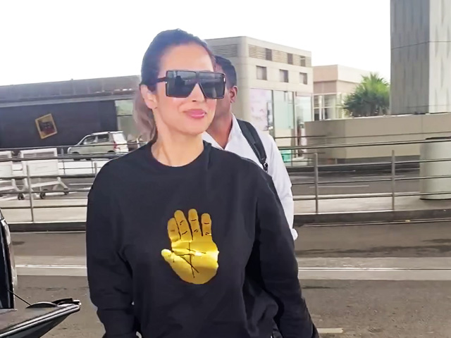 Malaika Arora And Her Airport Style