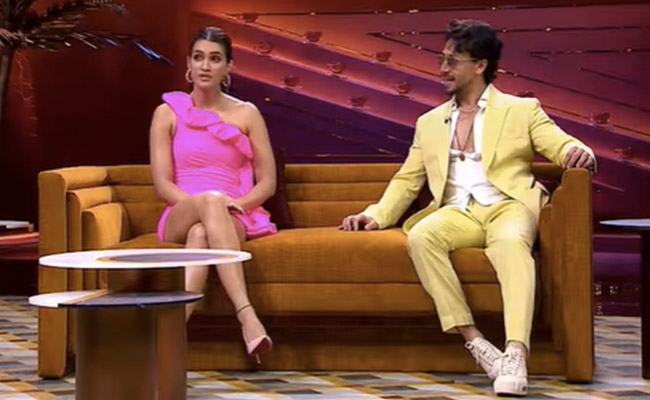 <i>Koffee With Karan 7</i>: Tiger Shroff "Envies" Ranveer Singh - Because Wife Deepika Padukone