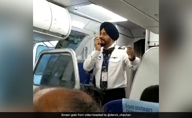 Watch: Pilot Makes Announcement In Punjabi-English Mix, Internet Says "Would Love To Be On His Flight"