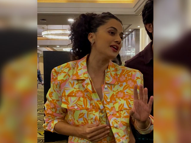 तापसी पन्‍नू की पैपराजी से हुई बहस, कहा- मुझ पर चिल्‍ला क्‍यों रहे हो ?  