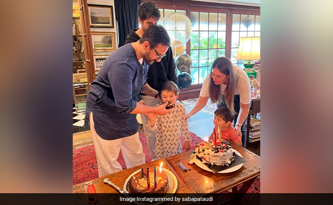 Do You Know Who Got To Eat Saif Ali Khan's Birthday Cake? See Sister Saba's Post