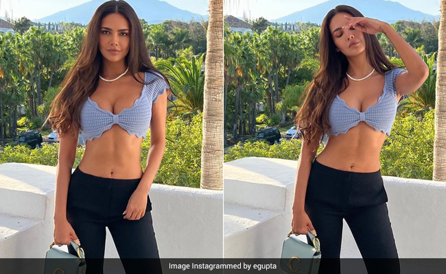 Each Day Is A Masterpiece For Esha Gupta In A Casual Chic Summer Date Outfit