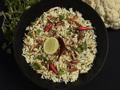 Almond And Cauliflower Rice Salad