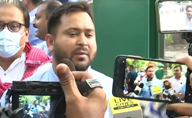 "Slap To BJP": Tejashwi Yadav Says Nitish Kumar's "Return To Family" In Bihar A Template For India