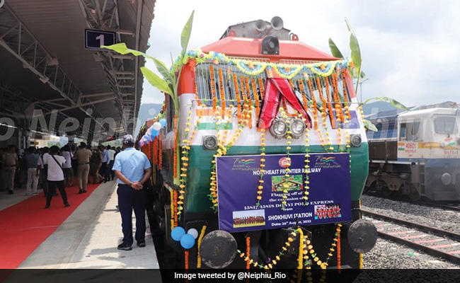 Nagaland Gets Its 2nd Railway Station After A Gap Of Over 100 Years