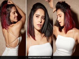 We're Sure You'll Take Many Turns To Get A Glimpse Of Nushrratt Bharuccha In A Backless White Dress We're Sure You'll Take Many Turns To Get A Glimpse Of Nushrratt Bharuccha In A Backless White Dress
