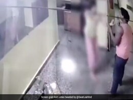 CCTV Footage Shows Guard Harassing Women At Hostel In Delhi, Women's Panel Seeks Action CCTV Footage Shows Guard Harassing Women At Hostel In Delhi, Women's Panel Seeks Action