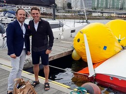 French Sailor Survives 16 Hours Under Capsized Boat Off Spain French Sailor Survives 16 Hours Under Capsized Boat Off Spain