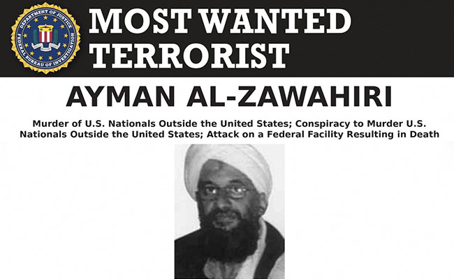 Al Qaeda Chief Killed In US Airstrike, Biden Says "Justice Delivered"