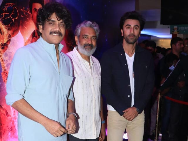 Ranbir Kapoor, Nagarjuna Promote <i>Brahmastra</i> In Chennai With SS Rajamouli