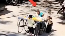 Watch: Video Of School Kids Helping A Woman Push Her Fruit Cart Moves The Internet