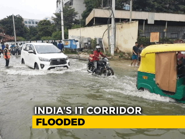 Several Areas In Bengaluru Still Waterlogged