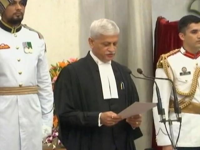 Justice UU Lalit Takes Oath As 49th Chief Justice Of India