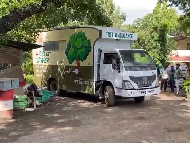 Green Revolution: Indore Civic Body Sets Up 'Tree Ambulance'
