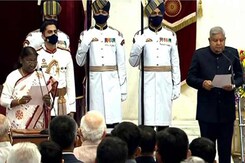 Jagdeep Dhankhar Takes Oath As 14th Vice President Of India Jagdeep Dhankhar Takes Oath As 14th Vice President Of India