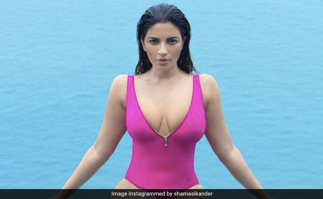 Today's Blues Are Replaced With Shama Sikander's Trendy Pop Of Colour