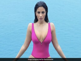 Today's Blues Are Replaced With Shama Sikander's Trendy Pop Of Colour Today's Blues Are Replaced With Shama Sikander's Trendy Pop Of Colour