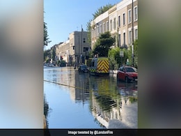 Burst Water Pipe Causes Flood In North London: "It Came In Like Tsunami" Burst Water Pipe Causes Flood In North London: "It Came In Like Tsunami"