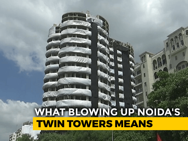 How Noida Twin Towers Will Finally Come Down: 3,700-kg Explosive, 100-Metre 'Waterfall'