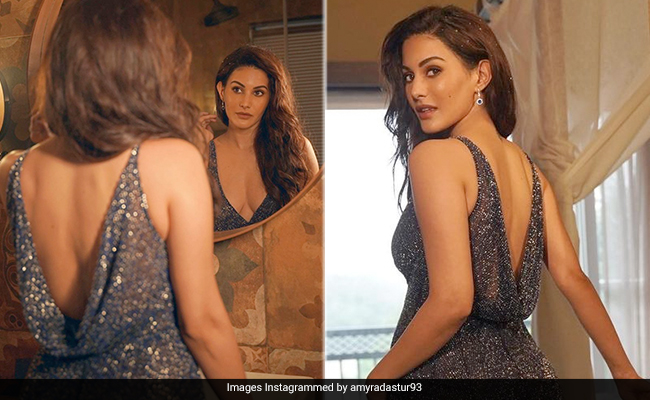 "Mirror, Mirror On The Wall", Amyra Dastur's Sequin Backless Dress Is The Most Sparkling Of Them All
