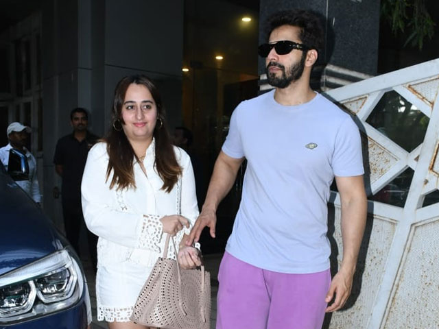 Varun Dhawan, Natasha Dalal's Day Out
