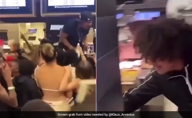 Watch: 50 Teenagers Storm McDonald's Outlet In UK, Steal Food And Drinks