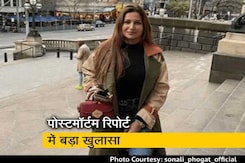 BJP नेता सोनाली फोगाट की पोस्टमॉर्टम रिपोर्ट में बड़ा खुलासा, शरीर पर मिले चोट के कई निशान BJP नेता सोनाली फोगाट की पोस्टमॉर्टम रिपोर्ट में बड़ा खुलासा, शरीर पर मिले चोट के कई निशान