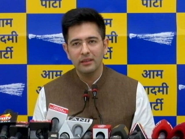 "Pencils, Geometry Boxes At Manish Sisodia's Home": AAP's Raghav Chadha "Pencils, Geometry Boxes At Manish Sisodia's Home": AAP's Raghav Chadha