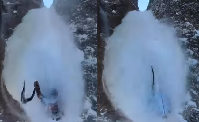 VIDEO: हिमस्खलन का भयावह मंजर, पर्वतारोही ने शेयर किया खतरनाक अनुभव