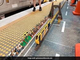 Bored Of Lockdown, New Zealand Teenager Builds 25-Metre-Long Lego Train, Breaks World Record Bored Of Lockdown, New Zealand Teenager Builds 25-Metre-Long Lego Train, Breaks World Record