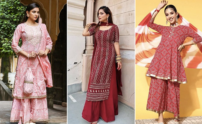 पुराना सूट पहनकर हो गई हैं बोर तो, इस फेस्टिव सीजन ट्राई करें ये लेटेस्ट शरारा सूट