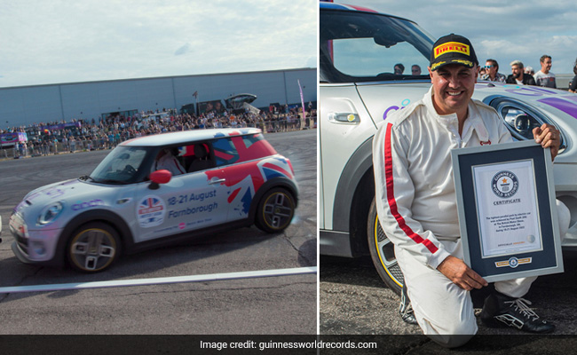 Watch: Stunt Driver In UK Breaks Guinness World Record For Tightest Parallel Parking In Electric Car