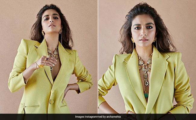 We Thought We Knew Power Dressing Until We Saw Keerthy Suresh Don Her Pantsuit With Traditional Jewellery