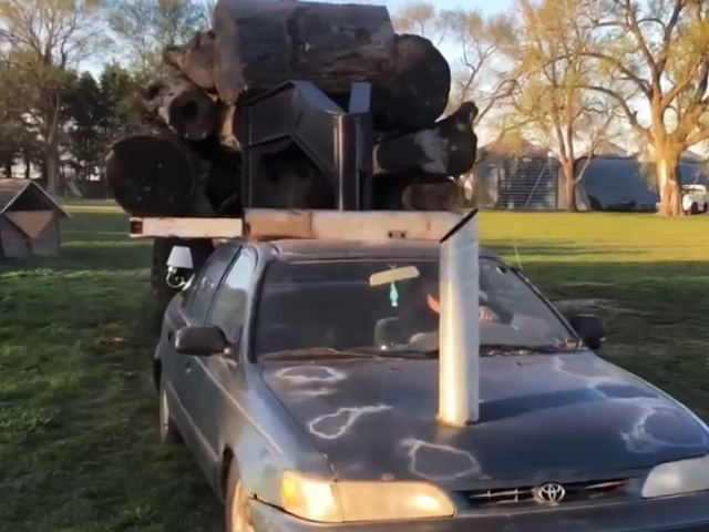 Toyota Or Tractor? Old Car Turns Out To Be A Heavy Hauler