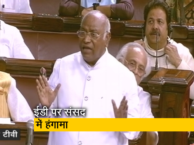 ED ने कांग्रेस नेता मल्लिकार्जुन खड़गे से आठ घंटे तक की पूछताछ