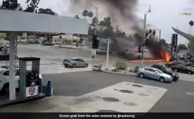 Pregnant Woman Among 5 Killed In Fiery Collision At Los Angeles Junction