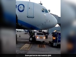 "Car Driver Who Nearly Hit IndiGo Plane May Have Been Overworked": Sources "Car Driver Who Nearly Hit IndiGo Plane May Have Been Overworked": Sources