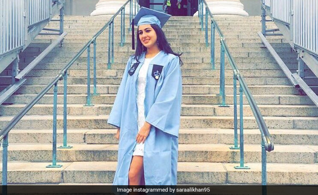 Sara Ali Khan Visits Her Alma Mater Columbia University, Writes Of "Nostalgia"