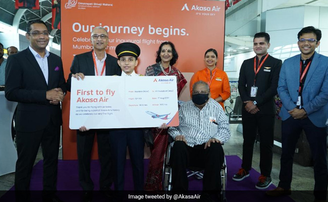 Rakesh Jhunjhunwala's Last Public Appearance Was On Akasa Air's 1st Flight