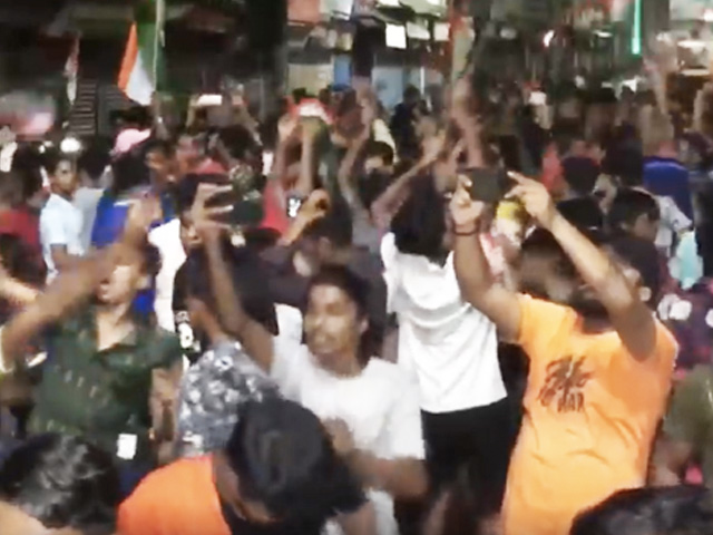 Watch: India Celebrates After Victory Over Pakistan In Asia Cup Match