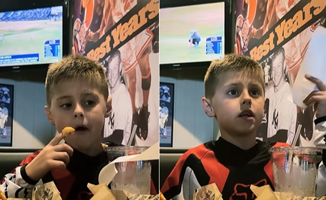 जब पिता ने बच्चे से मांगे खाने के पैसे, तो बेटे ने दिया दिल पिघला देने वाला क्यूट रिएक्शन