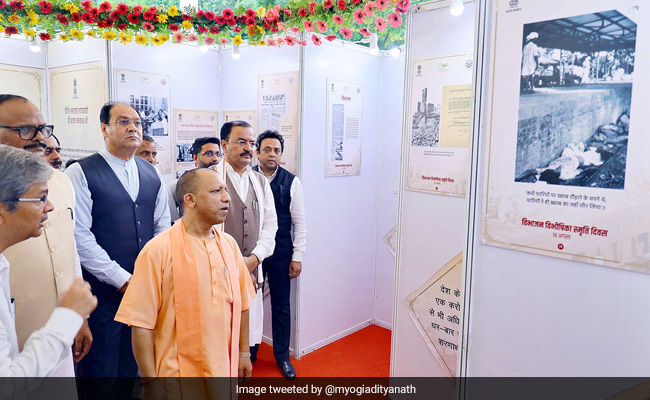 Yogi Adityanath Inaugurates Exhibition On Horrors Of Partition