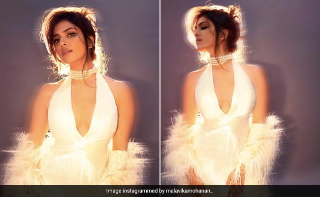 We Don't Have The Right Words To Describe How Wonderful Malavika Mohanan Looks In Her Charming White Retro Style