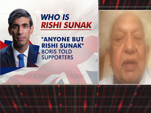 "Too Soon In His Career": Lord Meghnad Desai On Rishi Sunak In UK PM Race