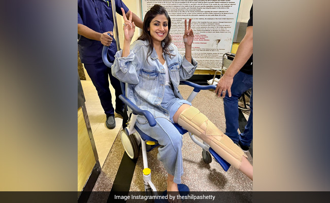 Shilpa Shetty Broke Her Leg And Is "Out Of Action For 6 Weeks"